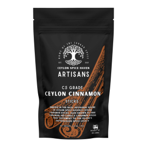 Ceylon Artisanal Cinnamon Sticks- C5 Grade – 80g