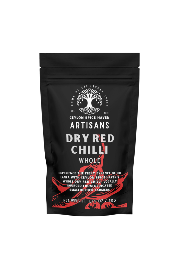 Cinnamon PowderFront Mockup 4 Ceylon Artisanal Dry Red Chilli - 50g