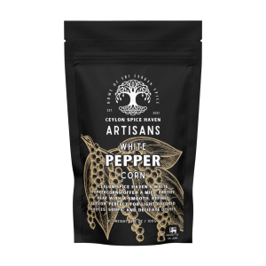 Whole White Peppercorns – 100g