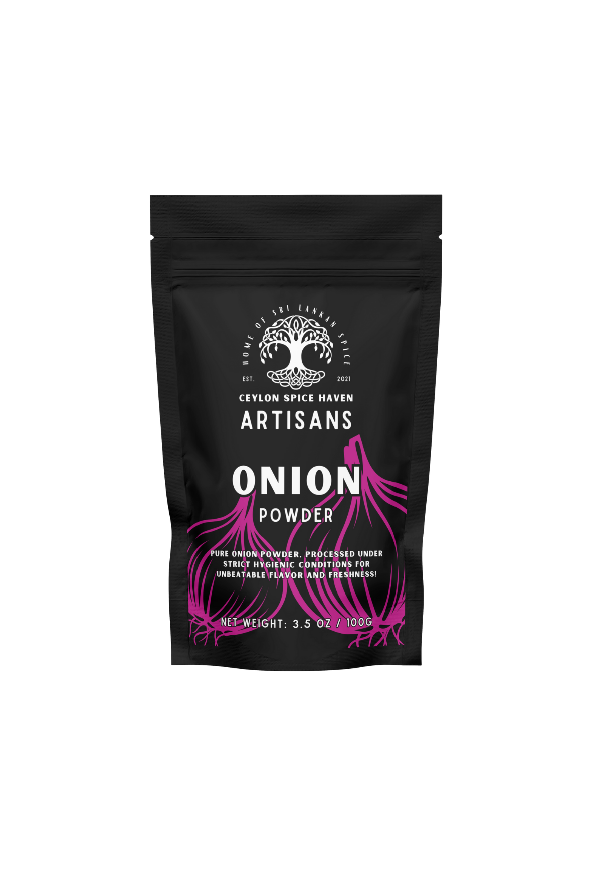 Jaffna Curry Blend Front Mockup 13 Onion Powder – 100g