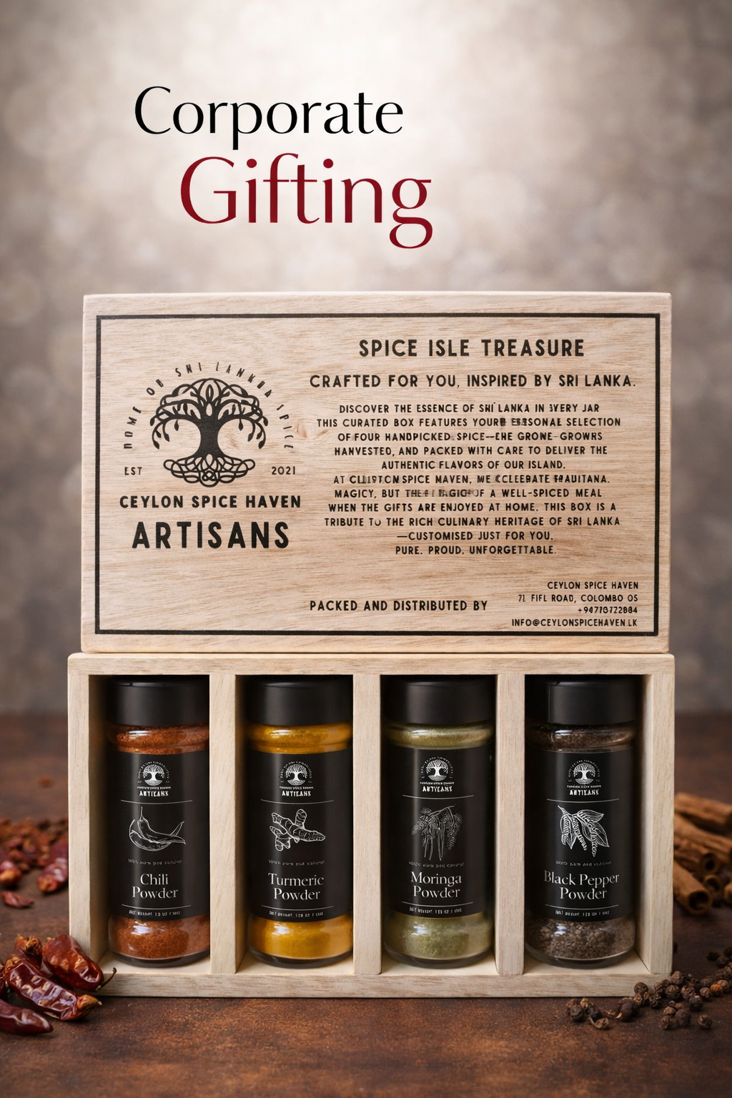 Curated Ceylon spices