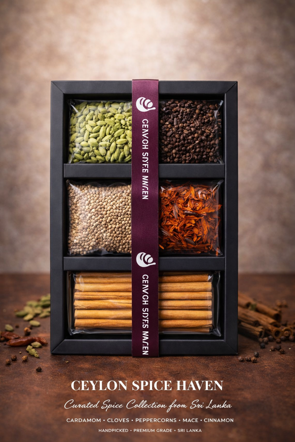 Ceylon Spice Haven gift boxes